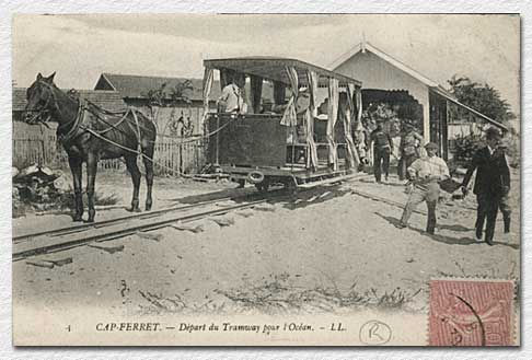 DFépart du Tramway pour l'Océan