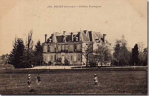 Chateau Roumégoux, Beliet
