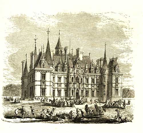 Le Château de Boursault, par Meissonnier